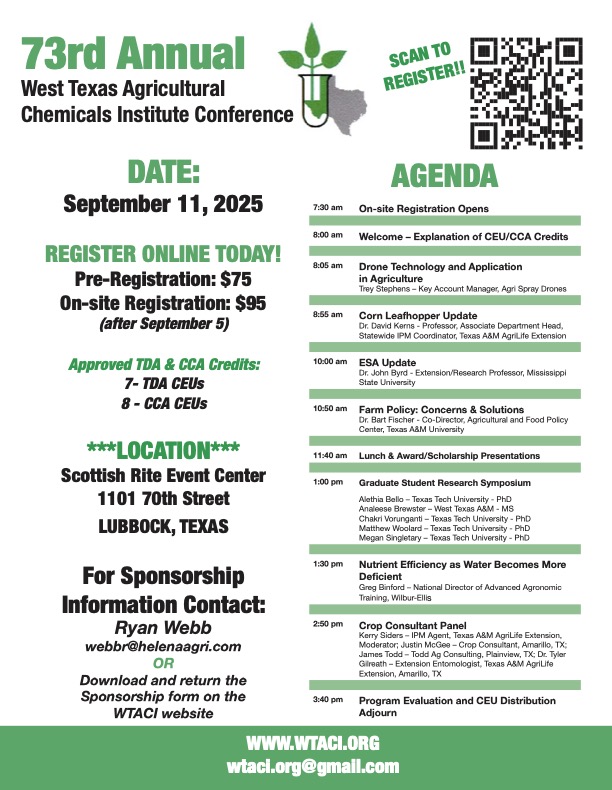 2025 Conference Flyer Information